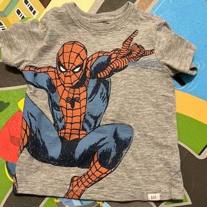 Baby gap spider man t shirt